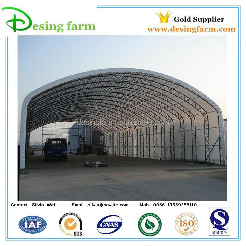 Portable aircraft hangar tent