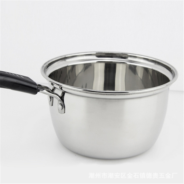 Stainless Steel pot Double Bottom Soup Pot Nonmagnetic Cooking Multi purpose Cookware Non-stick Pan