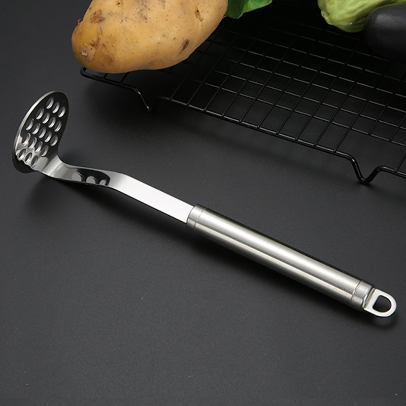 Hot Selling hand held manual mash vegetable fruit baby food rice stainless steel garlic potato masher