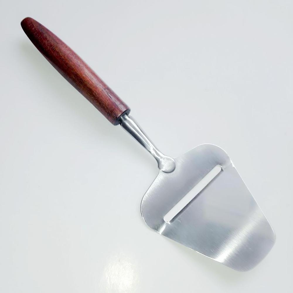 Wholesale Cooking Kitchen Tool Stainless Steel Cheese knife wooden handle  Cheese Butter Grater