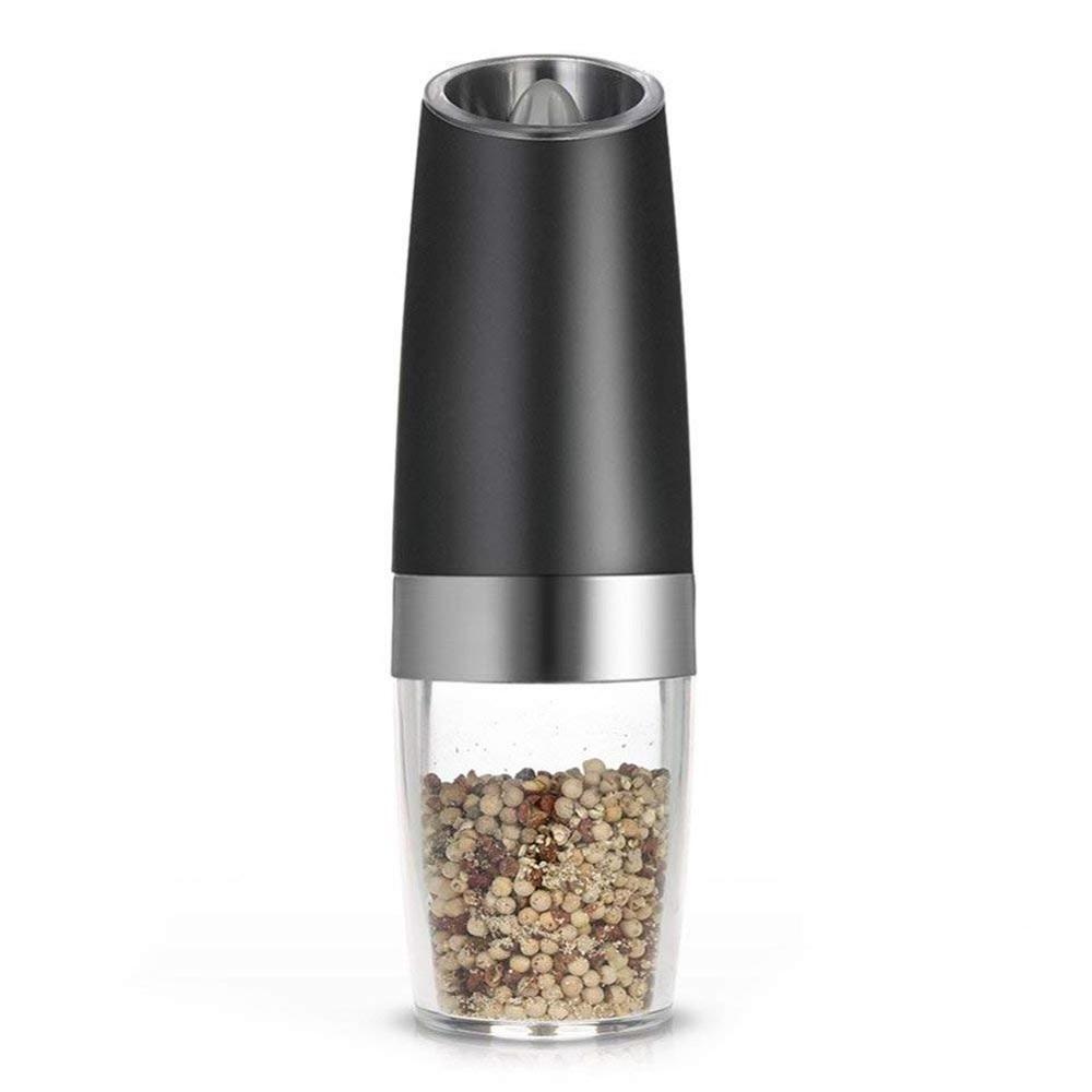 Hot sale Gravity Electric Salt and Pepper Grinder with Blue LED Light Household Automatic pepper mill