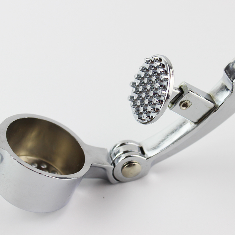 3.5cm Garlic Press Ginger Press Mincer Crusher Chopper Garlic Press Crusher With Walnut Open Tools Kitchen Tool