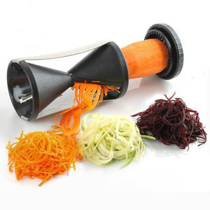 Hot Sale Spiral Vegetable Slicer, Vegetable Spiralizer and Cutter carrot slicer zucchini pasta noodle spaghetti maker