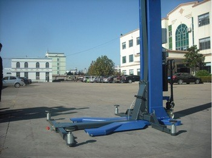 Portable 3.2 Ton Single Post Car Lift With CE Certificate