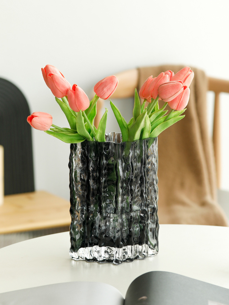 DESITA Factory Bulk Wholesale Glass Vases Fashion Vase Modern Design Vase For Home Decorated