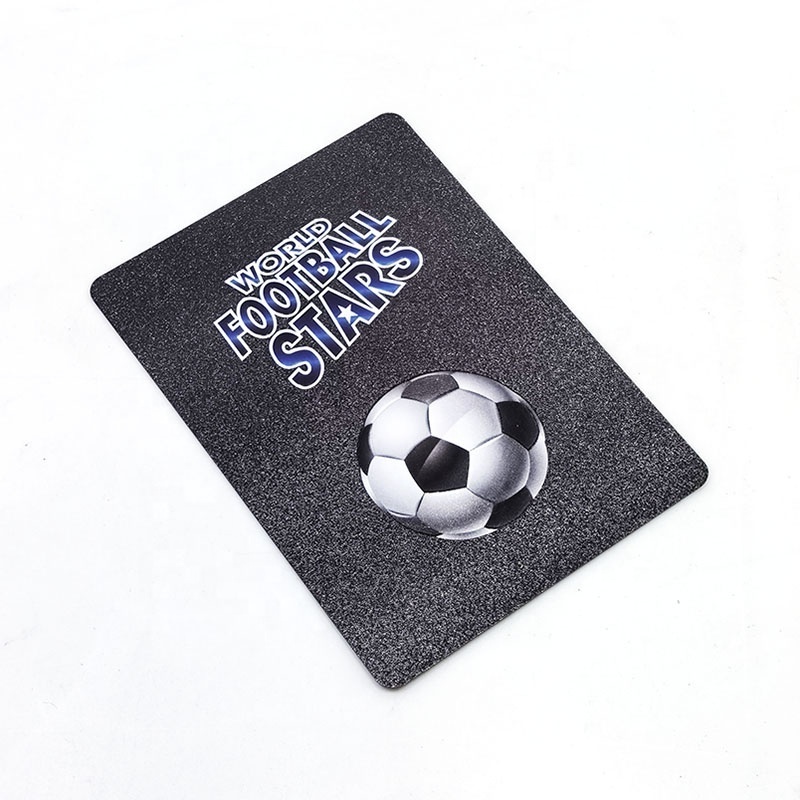 Deskjoy High quality Printed sports panini trading cards Golden Play Poker Card football Collectible Cards