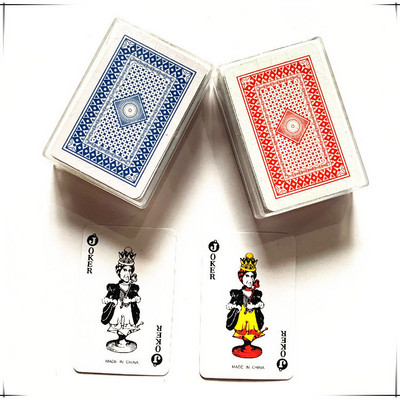 Deskjoy printing mini standard poker playing cards with plastic box