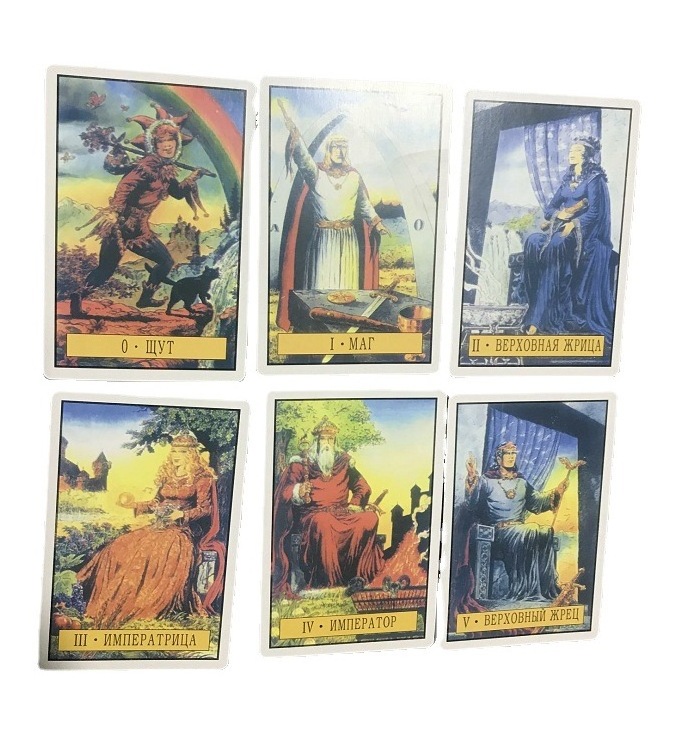 Tarot Russian TAPO card 78 cards