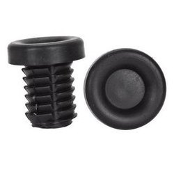 Deson silicone rubber tapered stopper screws thread male hole T-type plug