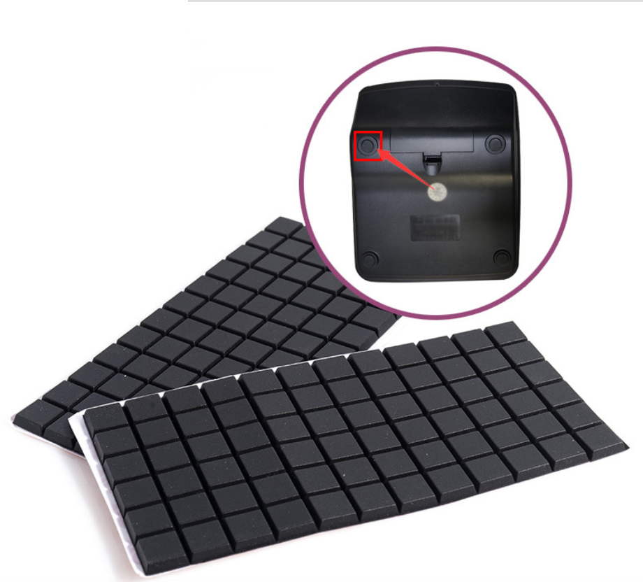 Deson Stop Sliding Self Adhesive Non Slip Floor Protectors bumper silicone EVA EPDM PU foam stopper rubber Furniture pads