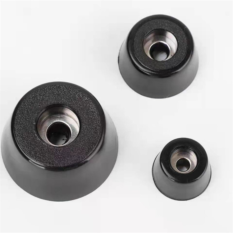 Deson Machine adjustable height Anti Slip vibration Rubber feet with M3 M4 M5 M6 M8 M10 M12 screws