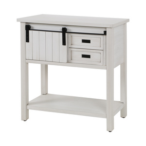 Premium Design Sense Wooden Table Bedroom Dresser With Sliding Doors And Drawers