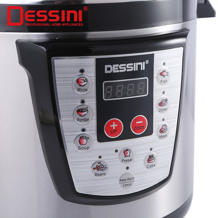 DESSINI Hot Sale Home Kitchen 6 L  Multifunctional Nonstick Inner Pot Electric Pressure Rice Cooker