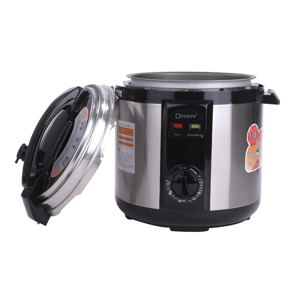 Dessini Multifunction Electric Pressure Cookers Rice Cooker With a Aluminum Inner Pot