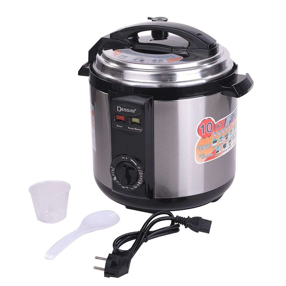 Dessini Multifunction Electric Pressure Cookers Rice Cooker With a Aluminum Inner Pot