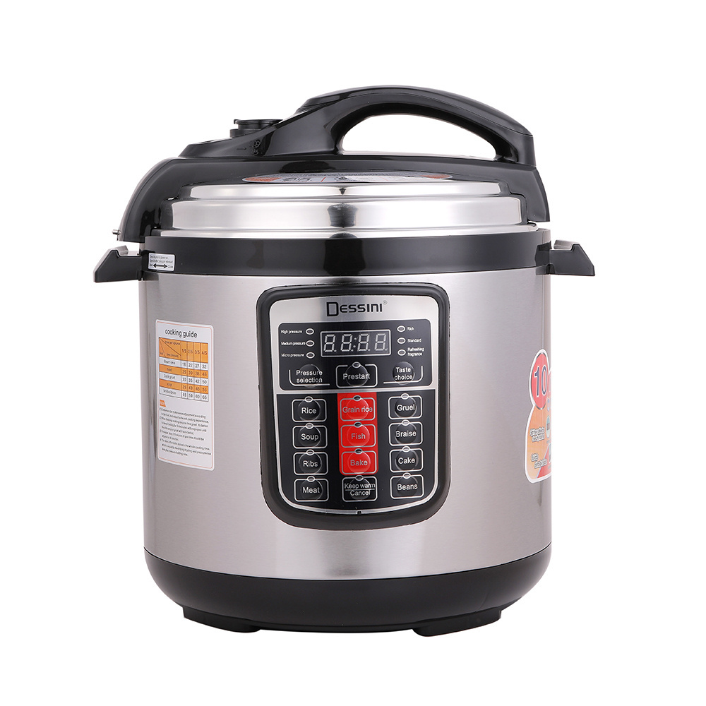 Dessini Nonstick Multicooker Electric Pressure Rice Cooker For Rice Soup Porridge