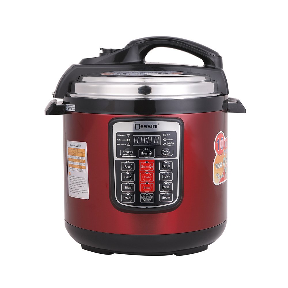 Dessini Nonstick Multicooker Electric Pressure Rice Cooker For Rice Soup Porridge