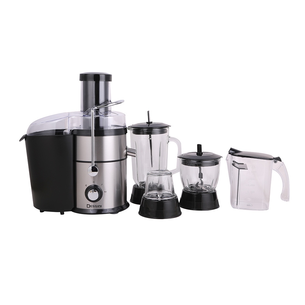 Dessini Professional Automatic Electric Apple Fruit Stainless Steel Juicer Machine Cold Press Commercial Slow Juicer