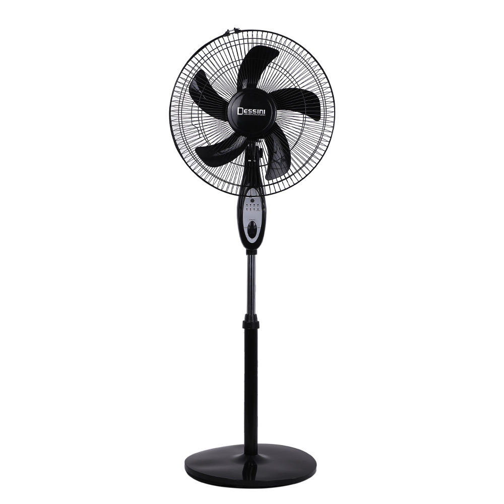 Dessini Modern Strong 3 Speed Electric Adjustable Cooling Floor Stand Fan Heater