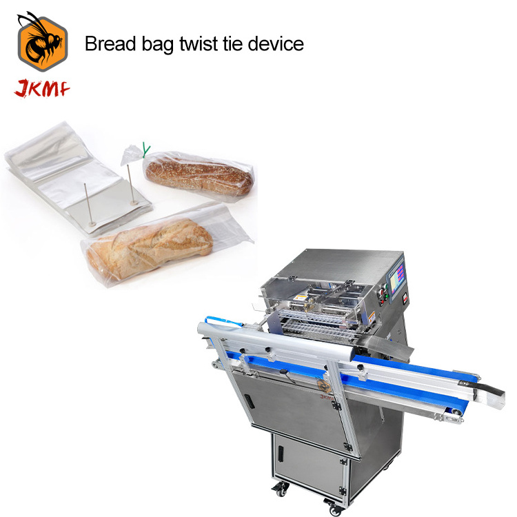 Hot Sales Bakery Bread Packing Machine For Pita Bread Tortilla Chapati Packing Machine Bread Twist Tie Packing Machine