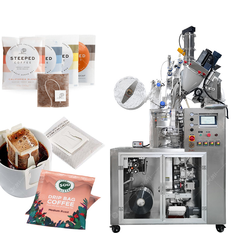 Full Automatic Ultrasonic Sealing Drip Coffee Filter Bag Packing Machine Ground Coffee Drip Bag Filling Sealing Machine