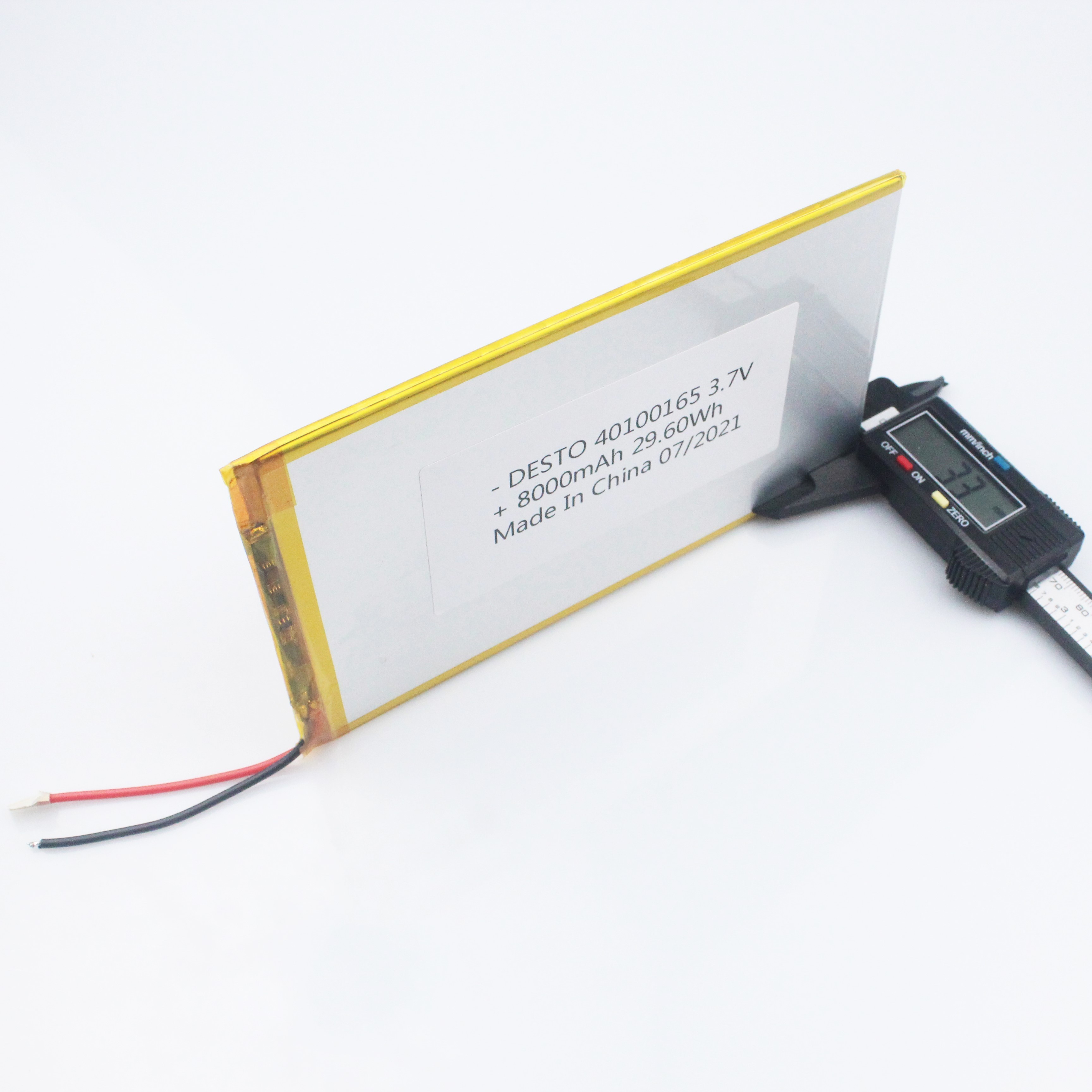 Tablet lithium ion battery 8000mah rechargeable 5V charging lipo batteries