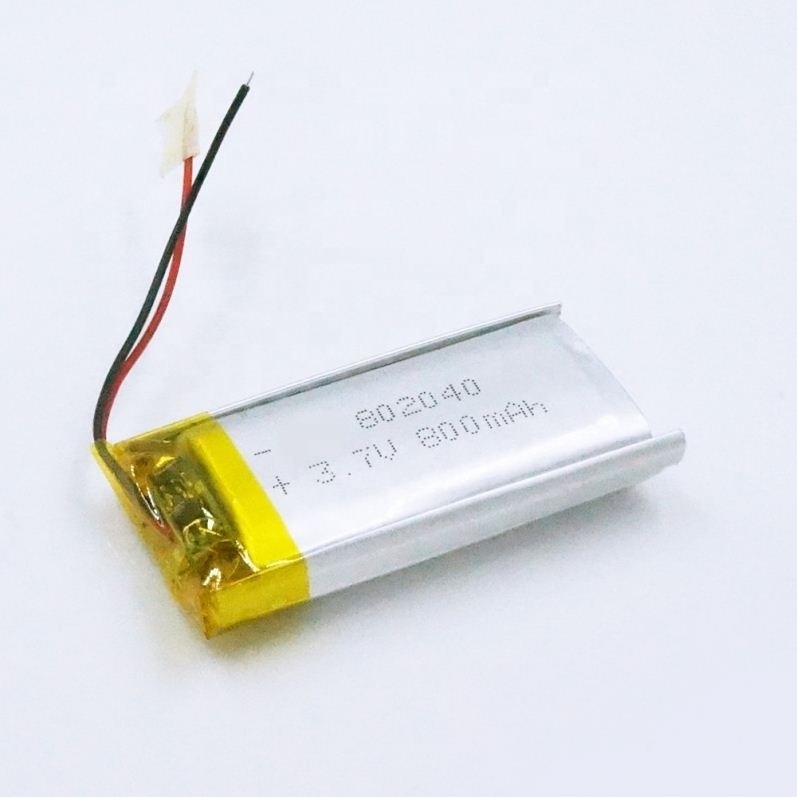 DST802040 3.7V 800mAh Rechargeable Lithium Ion Battery 5V