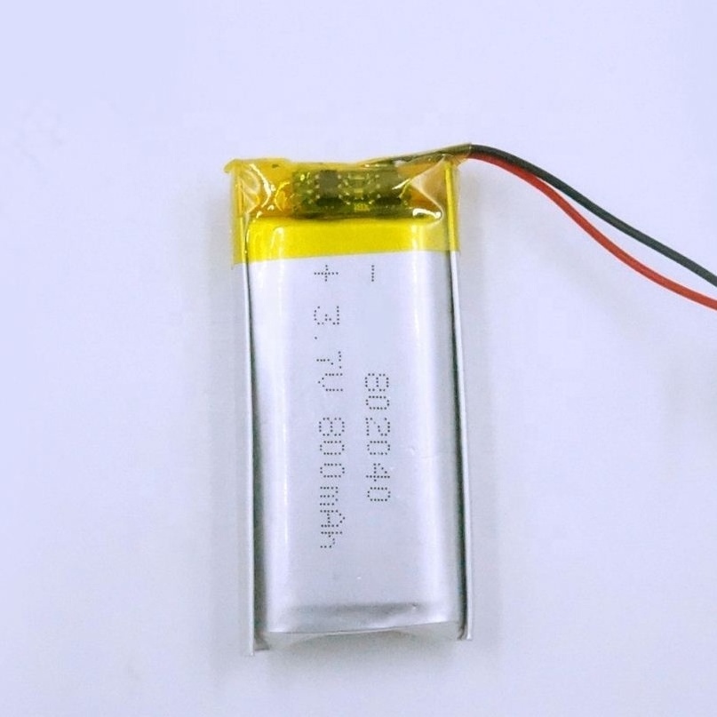 DST802040 3.7V 800mAh Rechargeable Lithium Ion Battery 5V