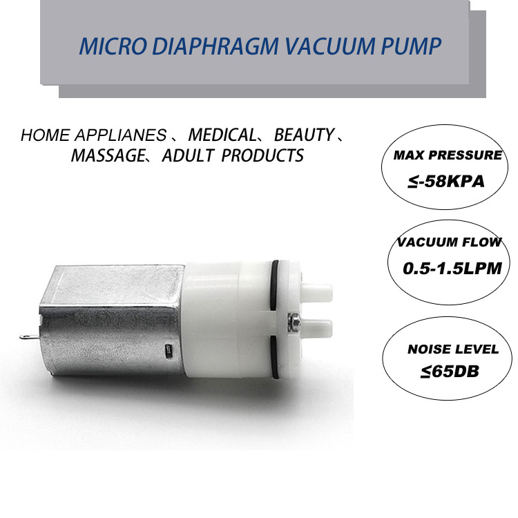 Low Pressure Air Mini Compressor 3V 6V Micro Vacuum Pump