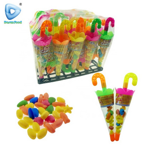 Hot Selling wholesale plastics umbrella toy candy factory