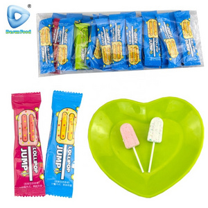 New product sweet milk flavor lollipop and popping candy factory