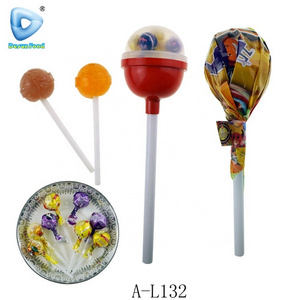 Hot selling wholesale big bom fruit flavour lollipop sweet