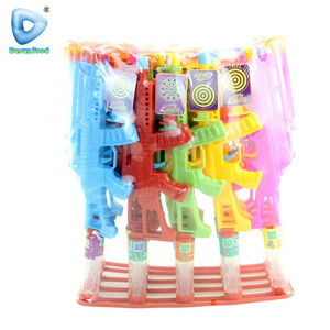 Hot Selling Large Submachine Shooting Needle Gun Toy With Candy