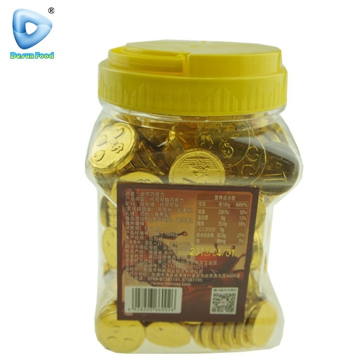 High quality sweets chocolate gold chocolate coin