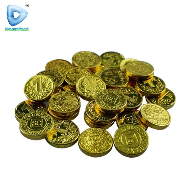 High quality sweets chocolate gold chocolate coin