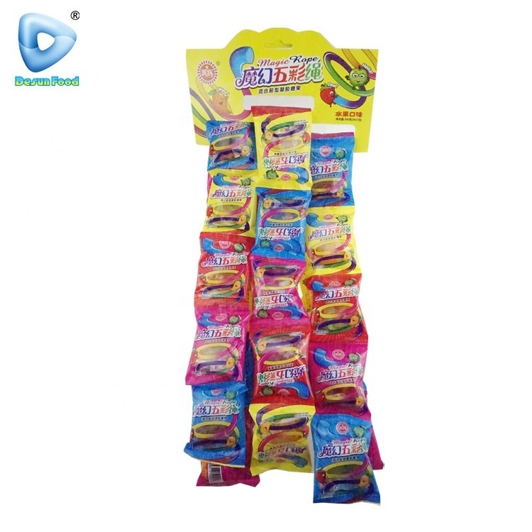 Hot selling wholesale sour gummy stick candy