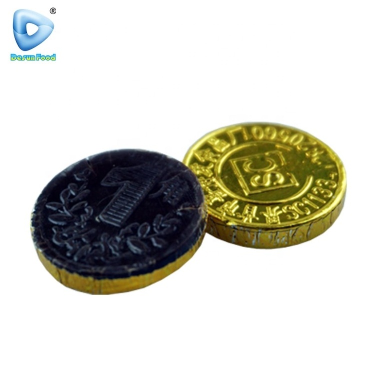 High quality sweets chocolate gold chocolate coin