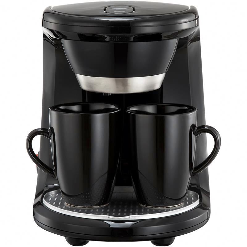 Luxury design plastic housing automatic electric k cup coffee maker with warming plate