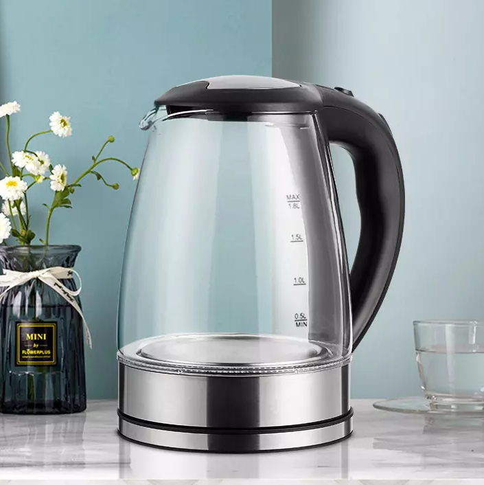 Beautiful Household Electric Kettle China Wholesale 220V Electric Glass Kettles