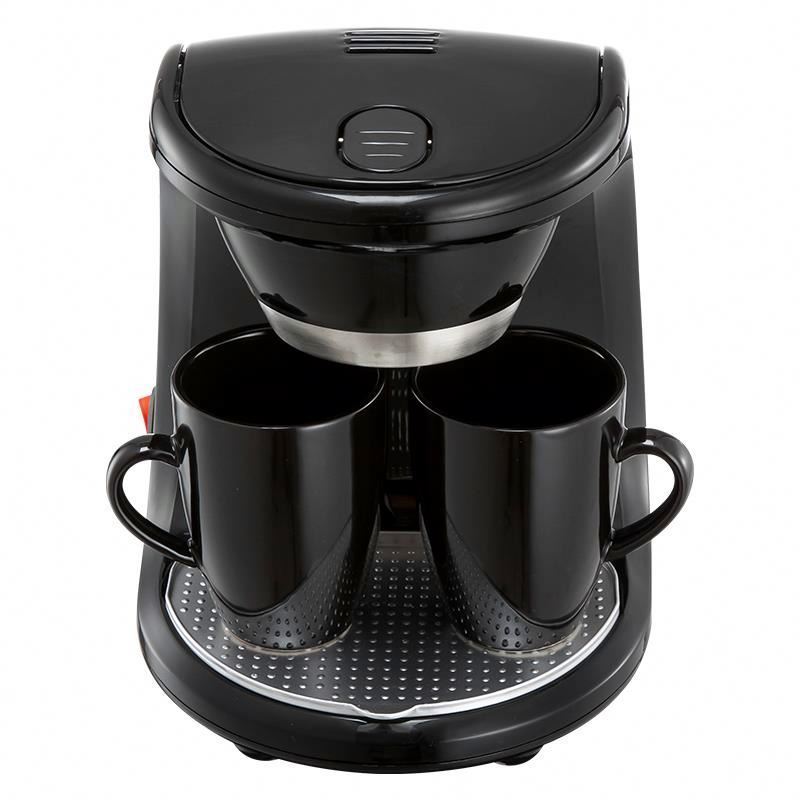 Luxury design plastic housing automatic electric k cup coffee maker with warming plate