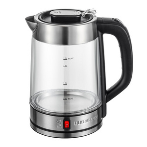 Home Appliances 1.7L Keep warm Electric Kettle Double Wall Glass Tea maker  Electric Tea Kettle