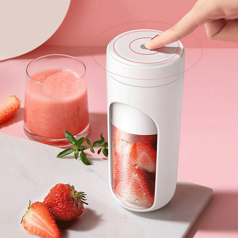 Custom design personal used 300ml juice cup blender mini portable usb blender juicer