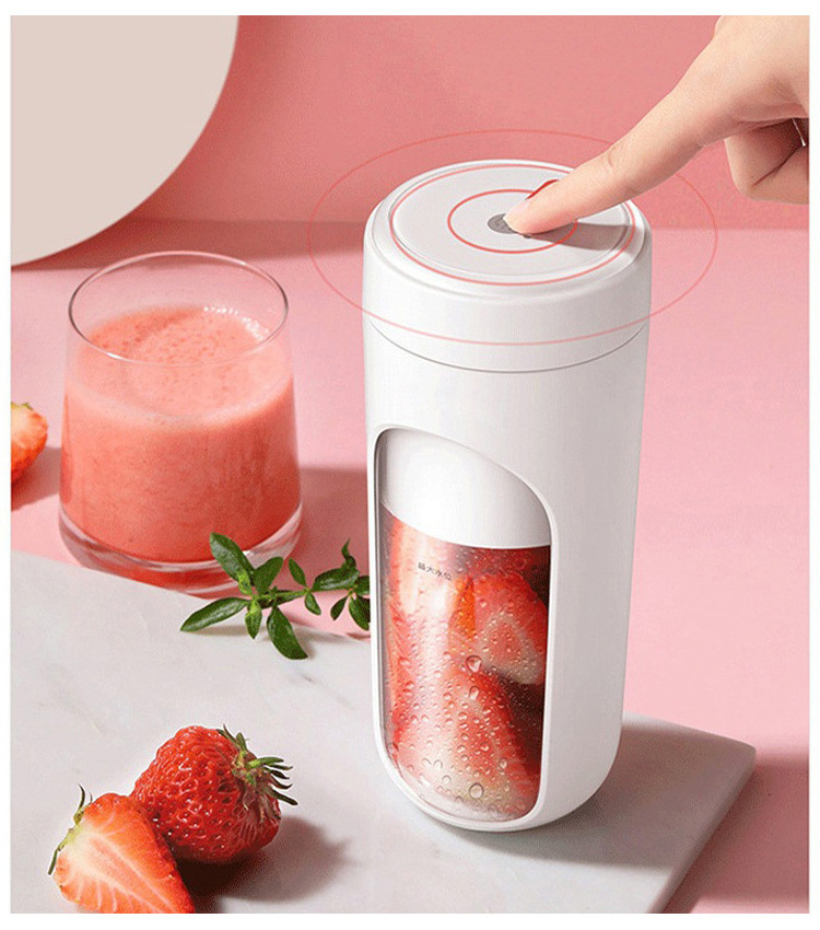 Custom design personal used 300ml juice cup blender mini portable usb blender juicer