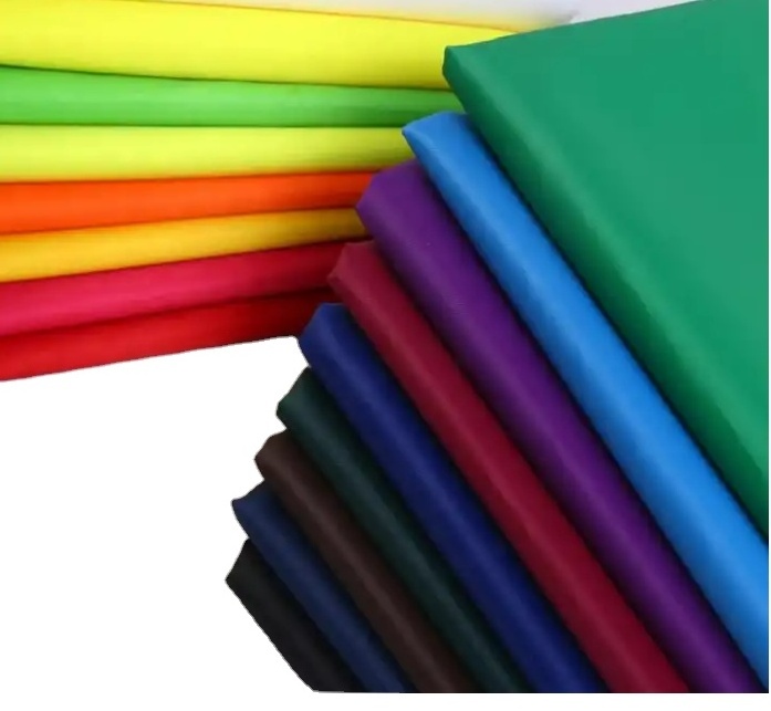 100% Polyester Taffeta Waterproof 180t 190t 210t Tex180t 190t 210t Textile Fabric Polyester Taffeta Lining Fabric