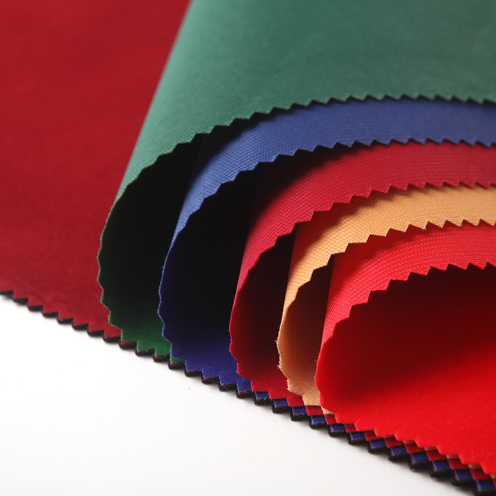 manufacturer cheap price flocking fabric velvet viscose/polyester fabric for flocked packaging