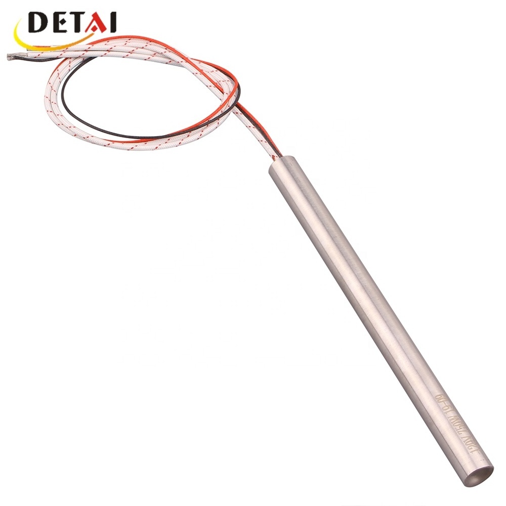 120V 750W Tubular Cartridge Heater with K Type Thermocouple Rod Type Cartrige Heating Element