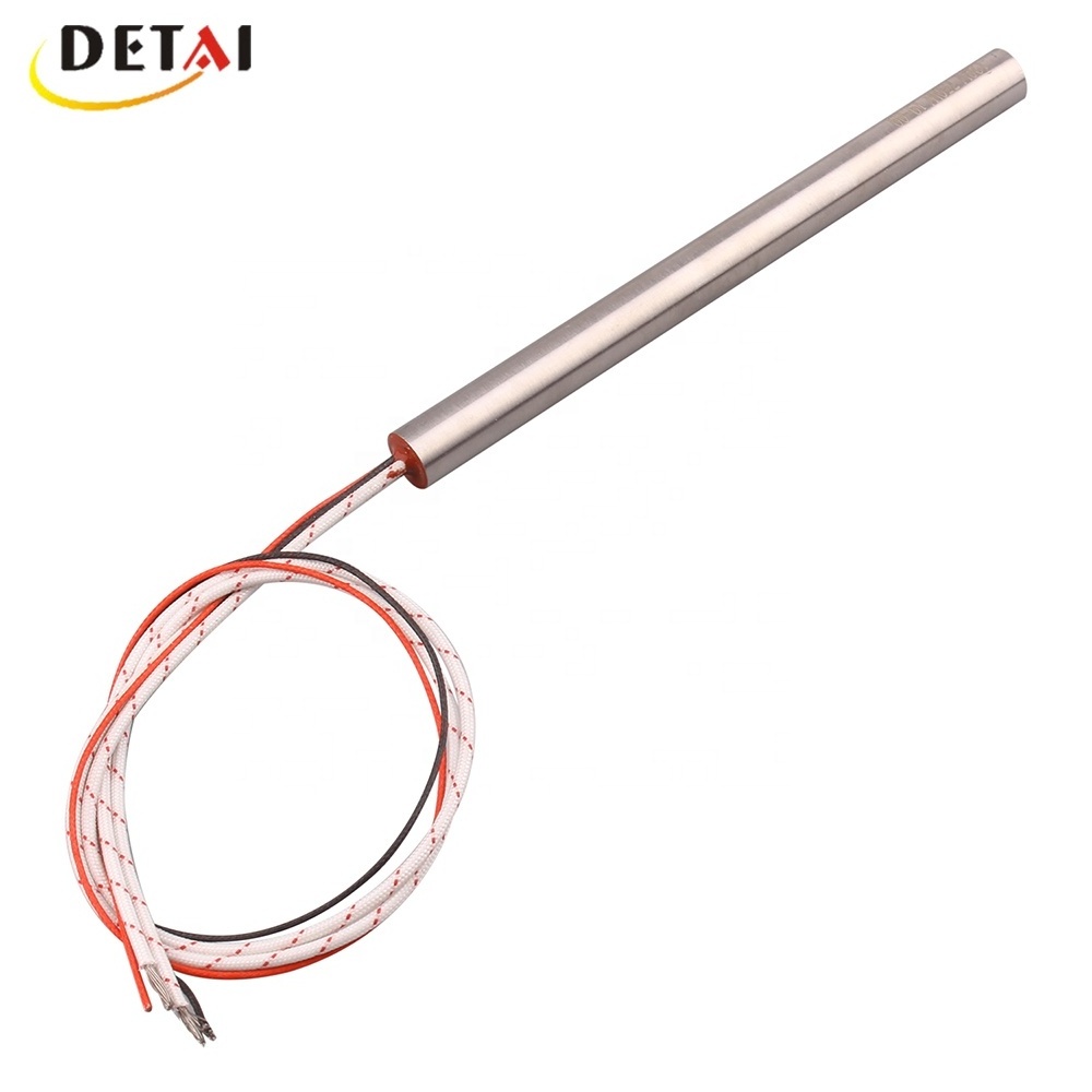 120V 750W Tubular Cartridge Heater with K Type Thermocouple Rod Type Cartrige Heating Element