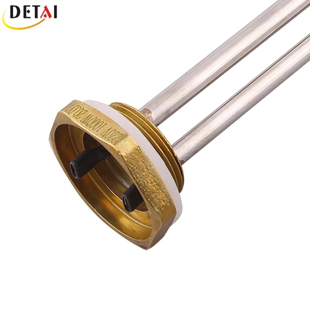 Heater U Type 220v Heating Element Screw Plug Heater water heating element for Heater with thermostat in stock