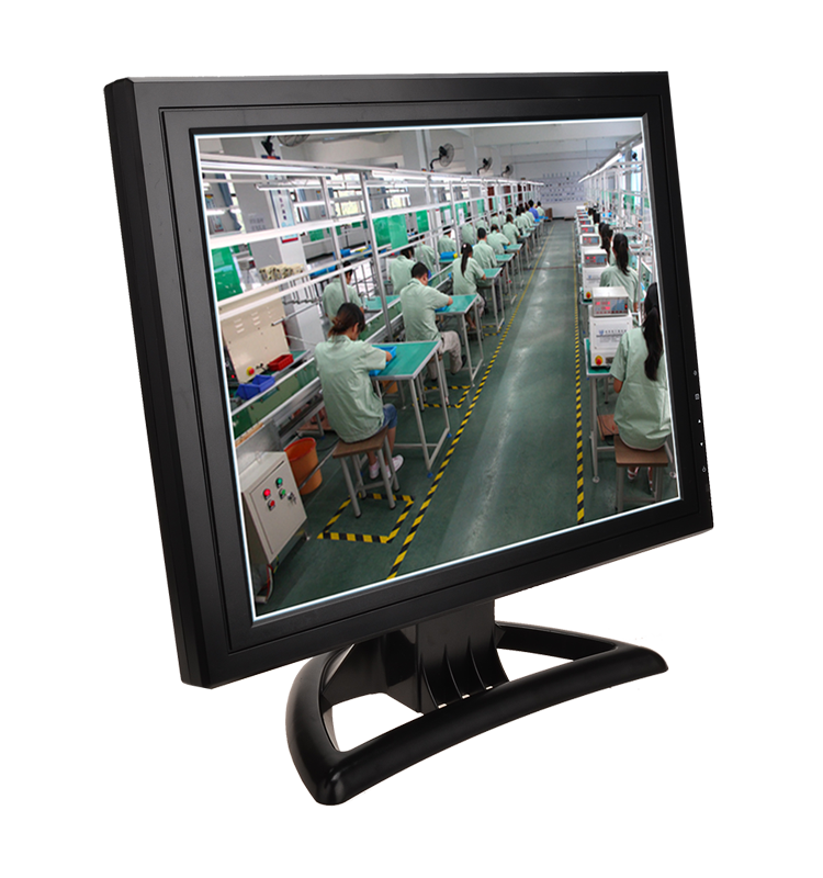 15 inch TFT LCD Industrial CCTV Computer Monitor with BNC