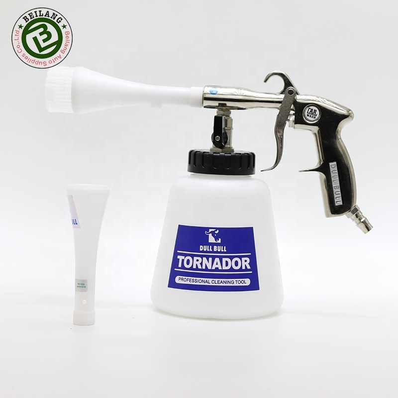 High pressure water car washer cleaning tool parts/Car wash tornado foam lance with bottle spray gun foam machine/car spray gun